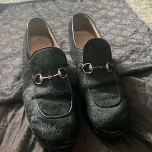 Gucci Pony skin loafers , vintage from 1996 Tom Ford Collection. Size 9